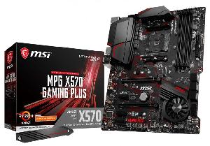 MSI MPG X570 Gaming Plus - AMD - Socket AM4 - 2nd Generation AMD Ryzen™ 3 - AMD Ryzen 3 3rd Gen - 2nd Generation AMD Ryzen™ 5 - 3rd Generation... - DDR4-SDRAM - 128 GB - DIMM